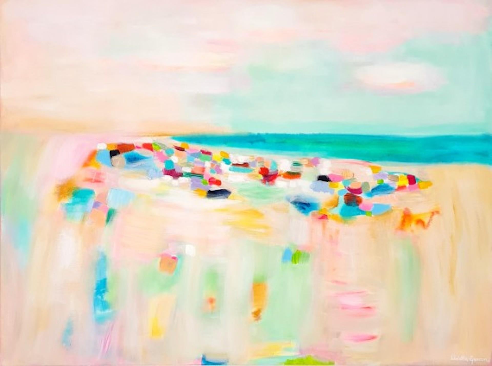 Laguna Beach 2, Wioletta Gancarz, Original Colourful Abstract Painting