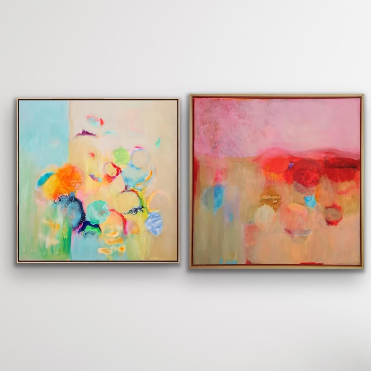 Pintura original, acrílico sobre lienzo 80x80cm / 31