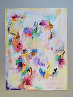 Secrets, peinture, acrylique sur papier