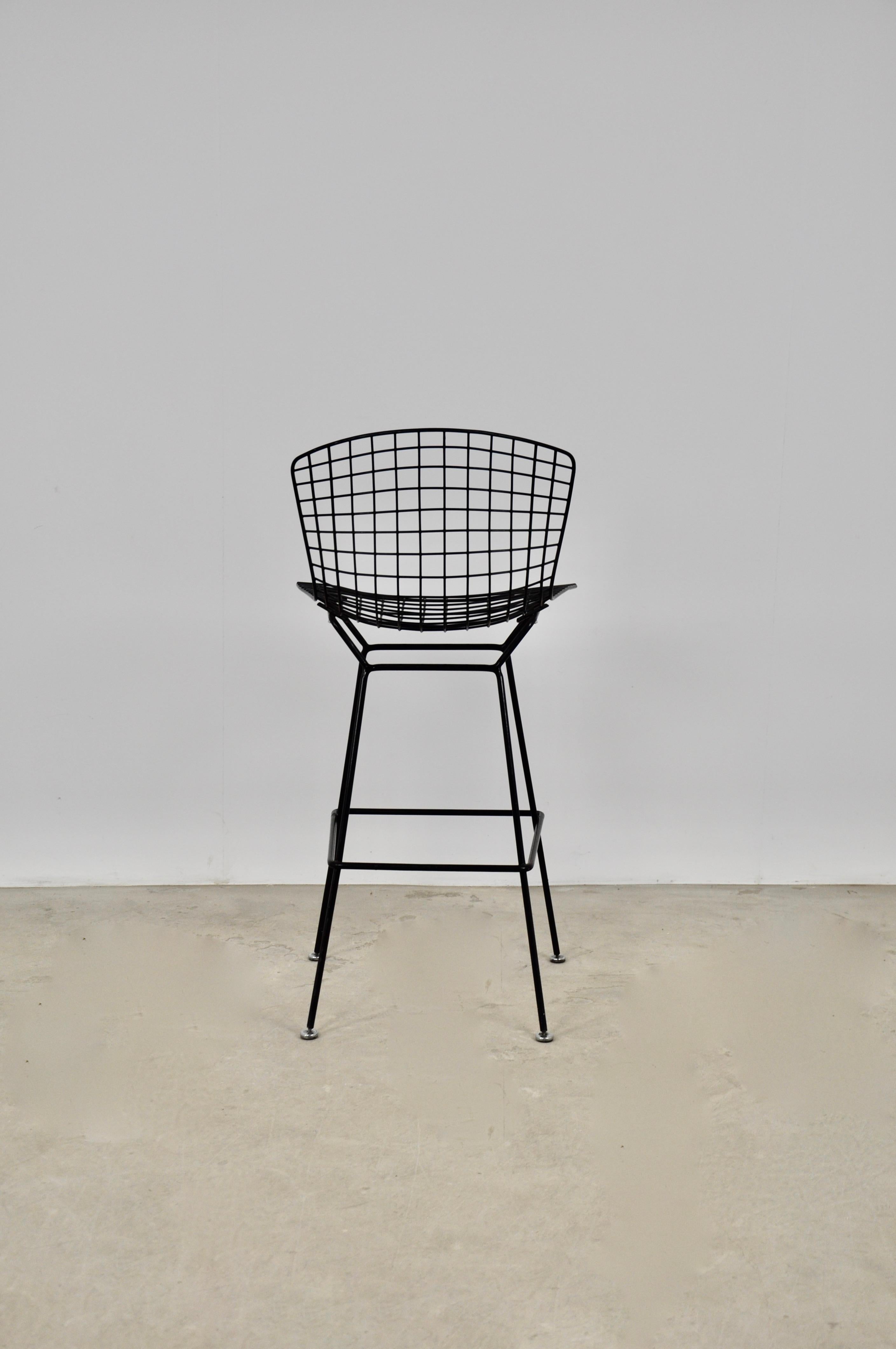 Wire Bar Stool by Harry Bertoia for Knoll Inc, 1970s 1