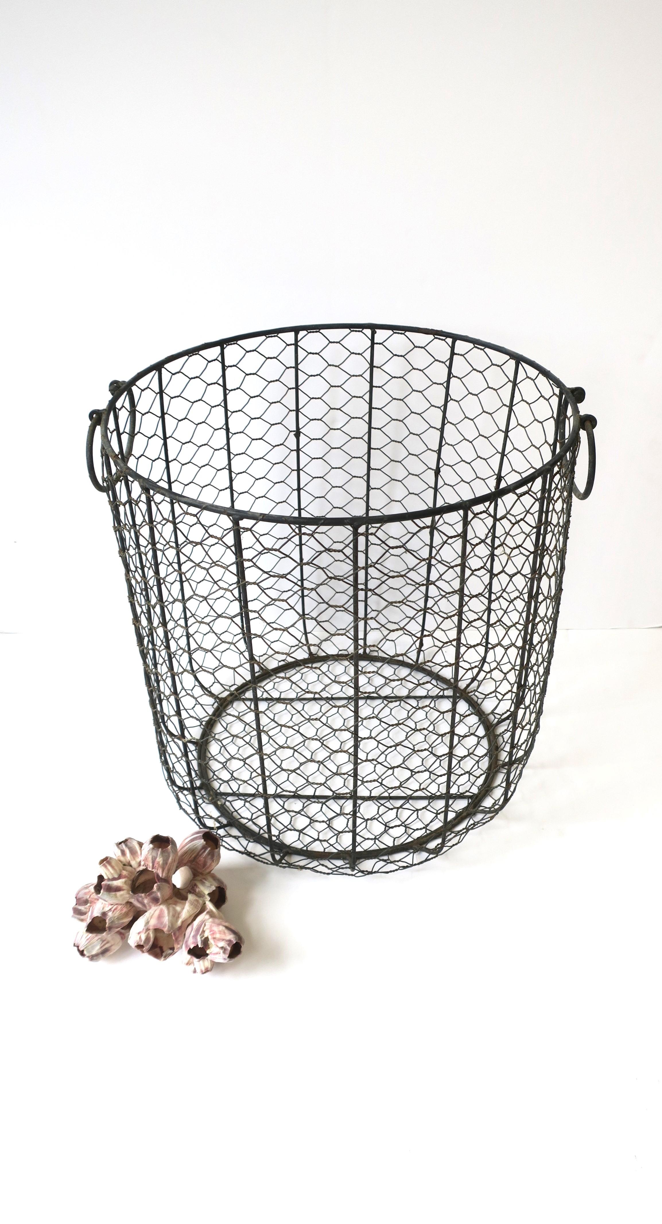 Metal Wire Basket, 20th Century
