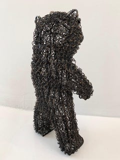 Wire Bear Sculpture