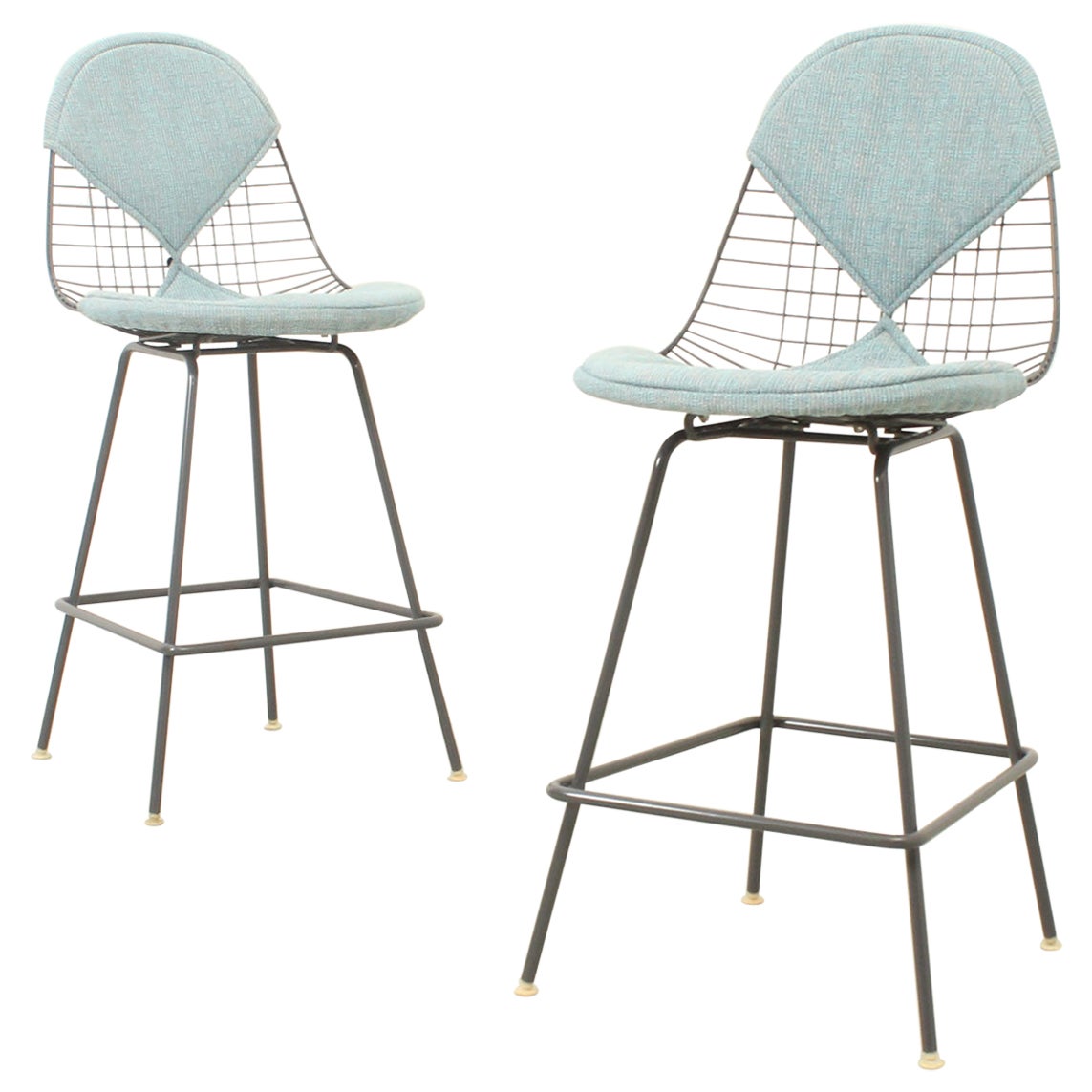 Wire Bikini Stools by Charles and Ray Eames