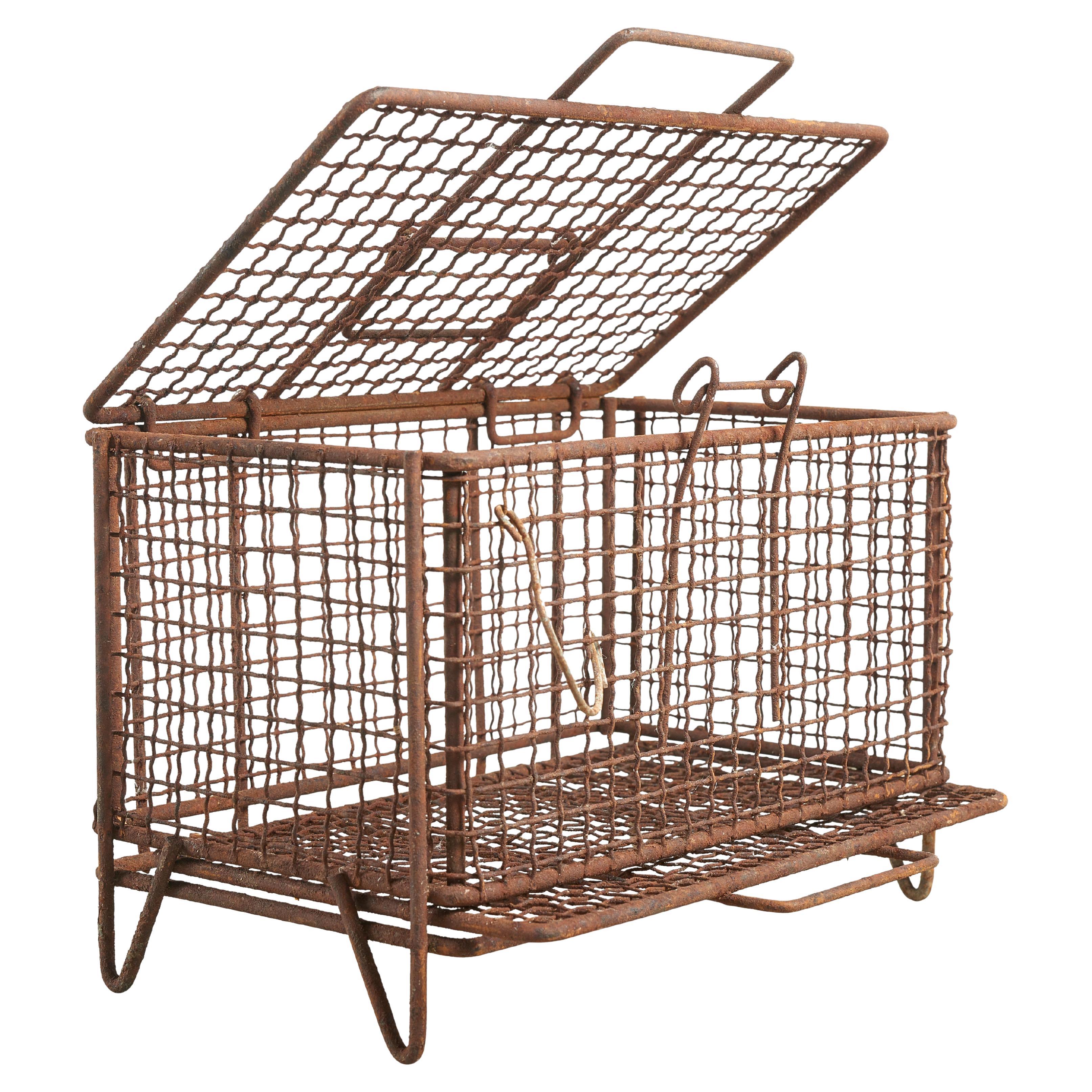 Wire Cage for Shipping Shell Fish For Sale