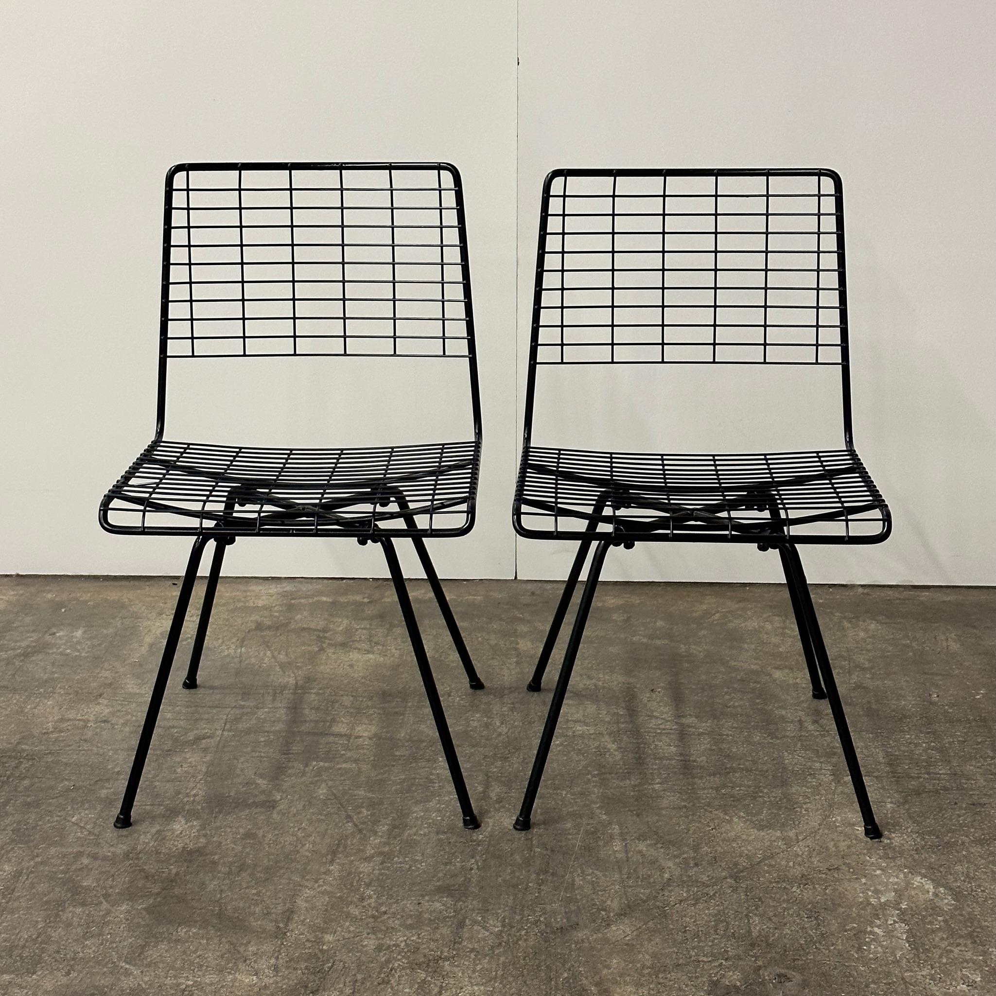 American Wire Chairs by John Keal for Pacific Iron For Sale