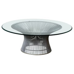 Wire coffee table by Warren Platner for Knoll International 1966