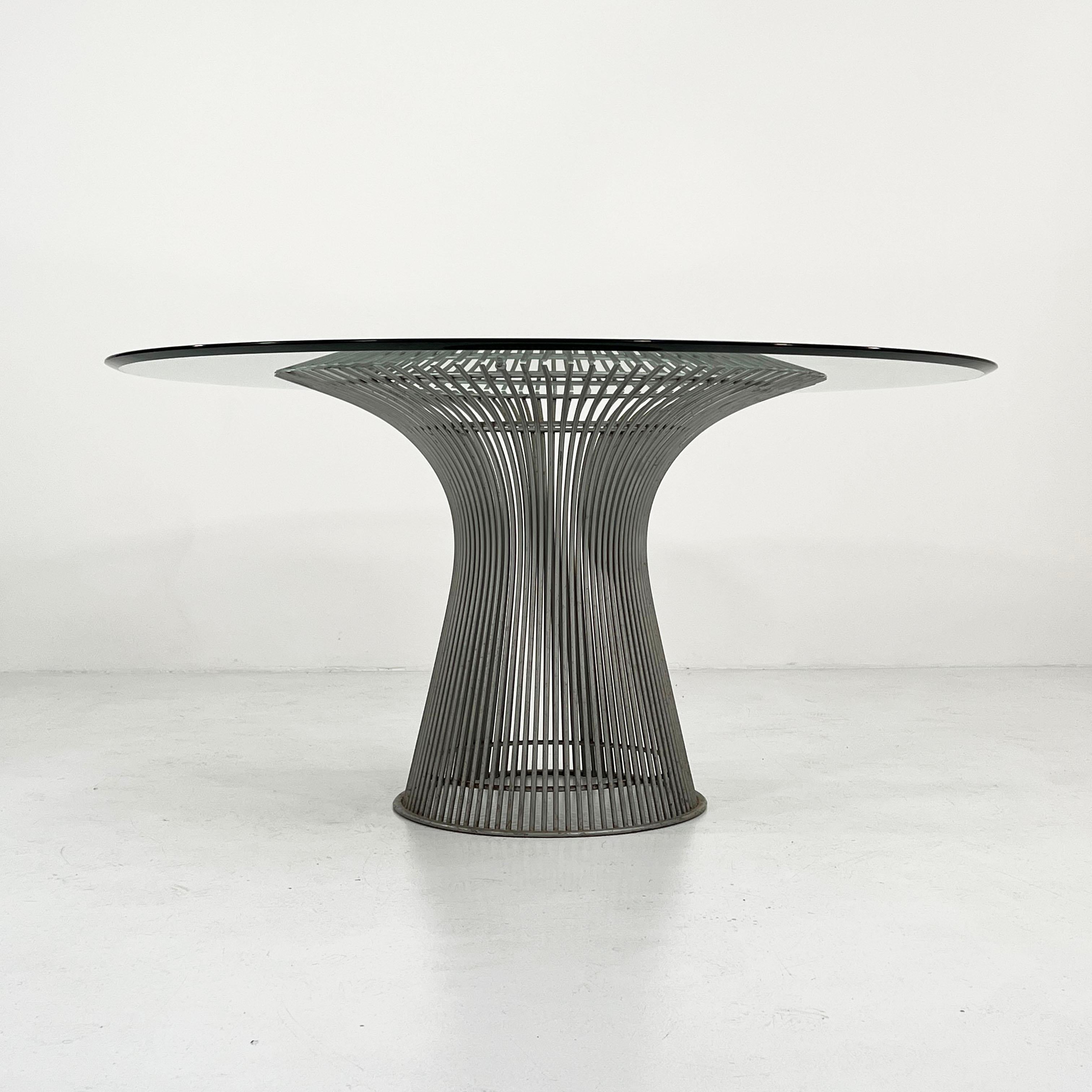 Mid-Century Modern Wire Dining Table by Warren Platner for Knoll, 1960s