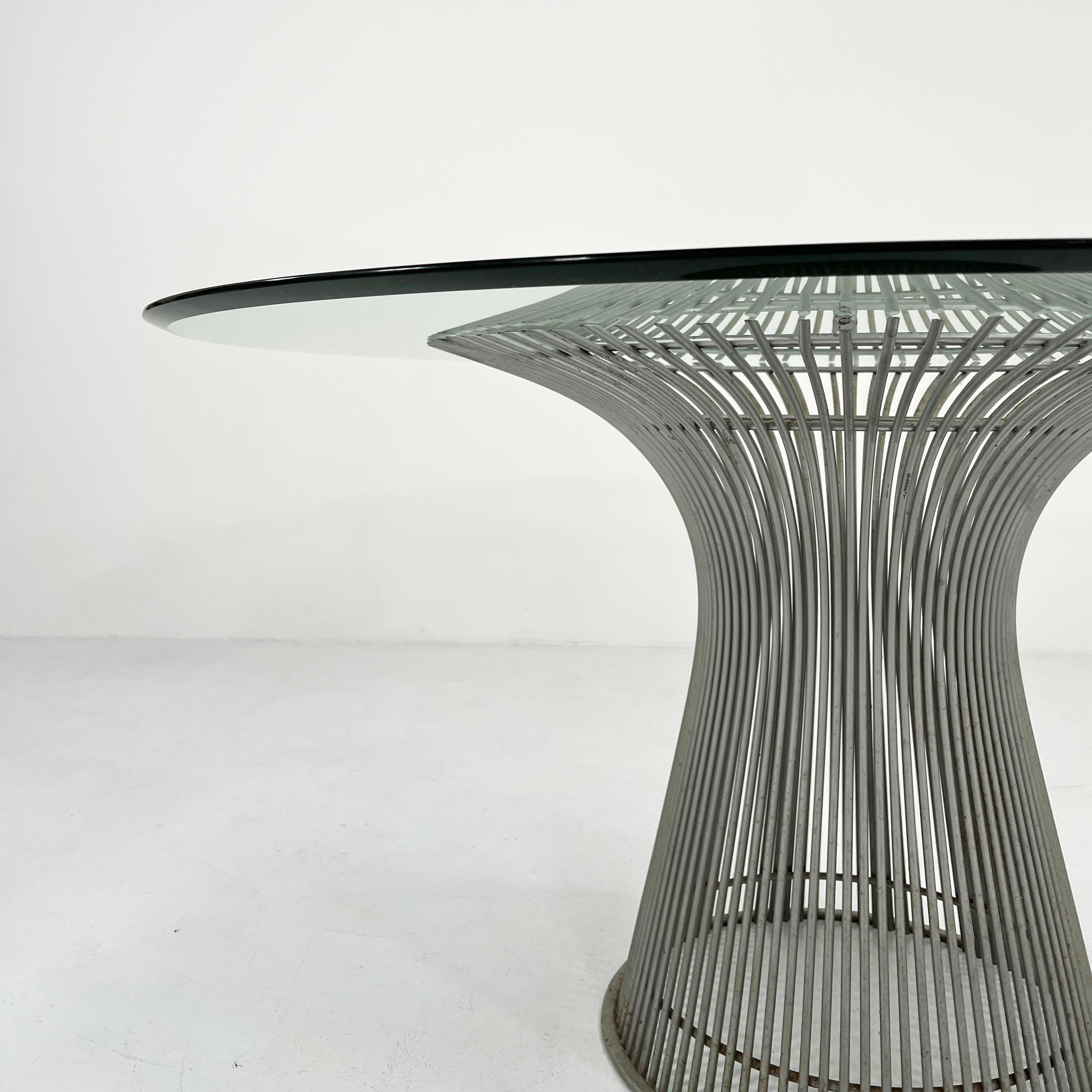 Mid-20th Century Wire Dining Table by Warren Platner for Knoll, 1960s