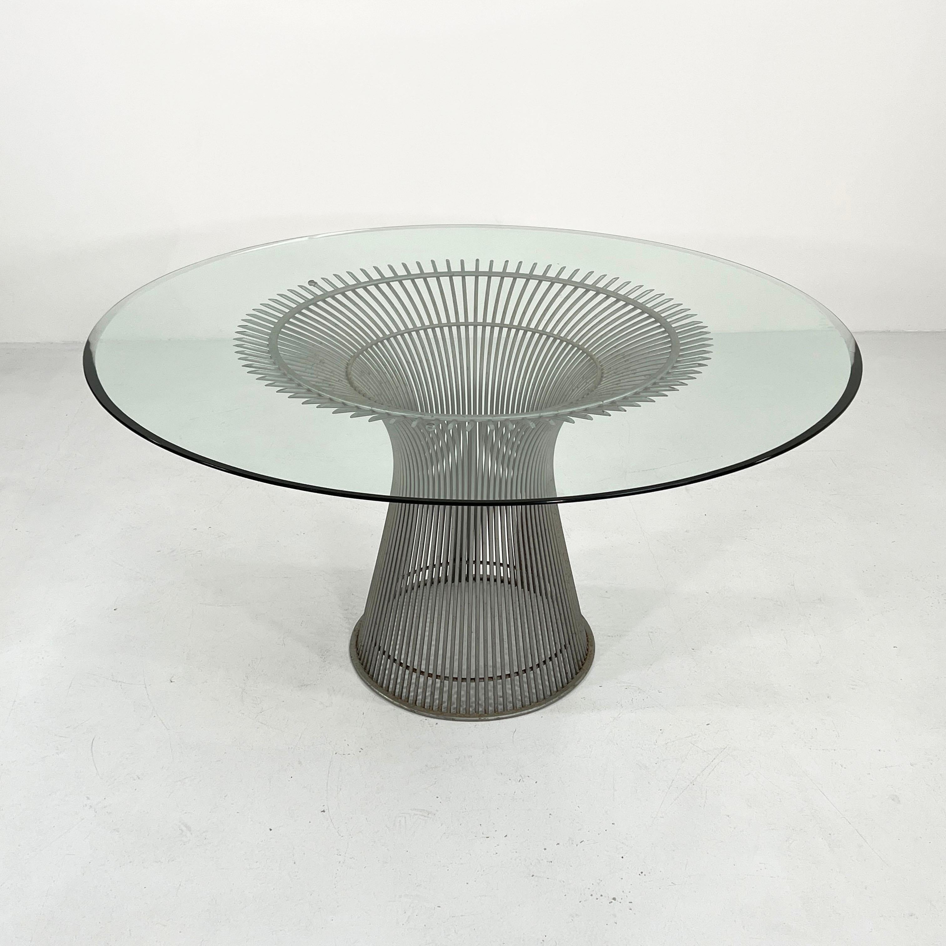 Wire Dining Table by Warren Platner for Knoll, 1960s 1