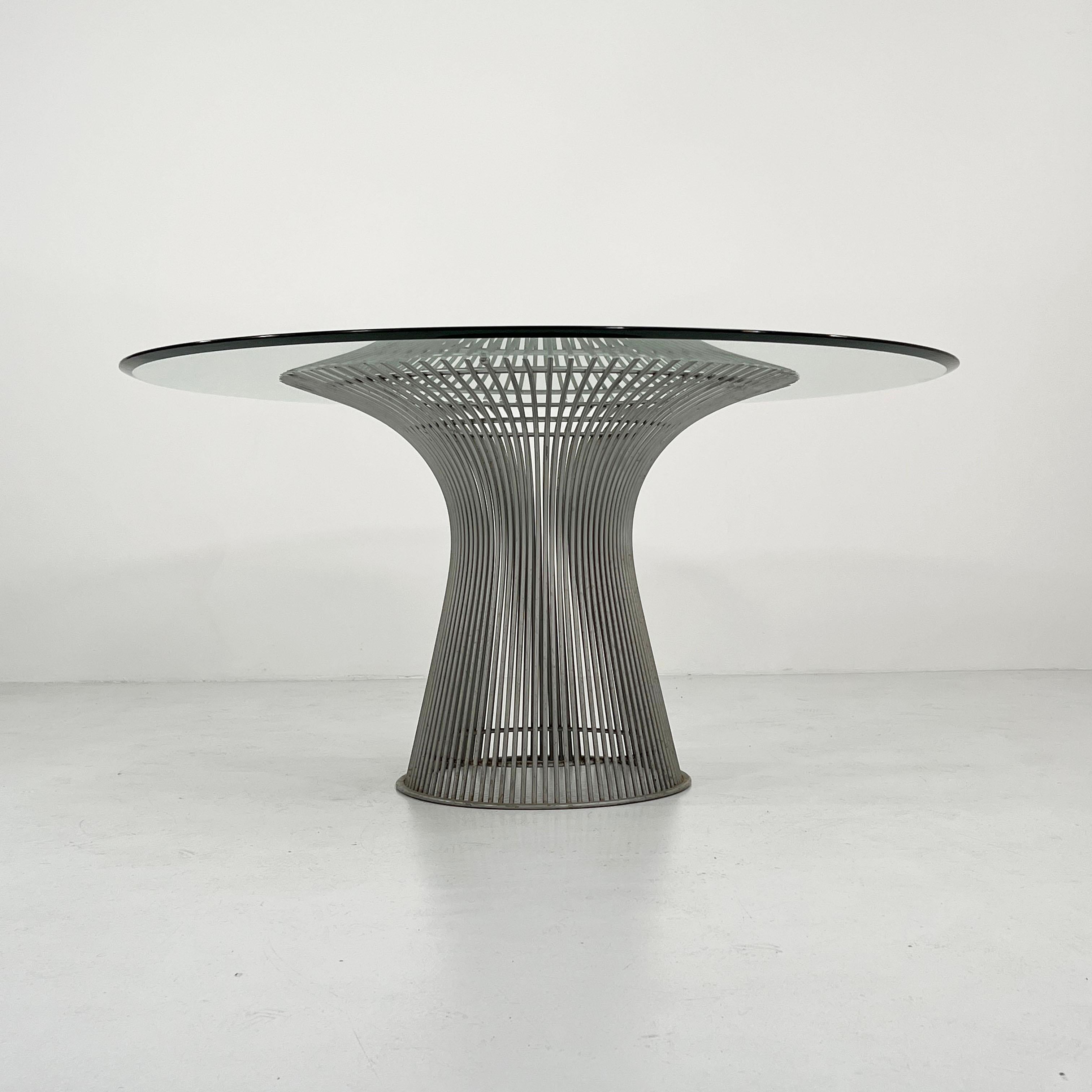 Wire Dining Table by Warren Platner for Knoll, 1960s 3
