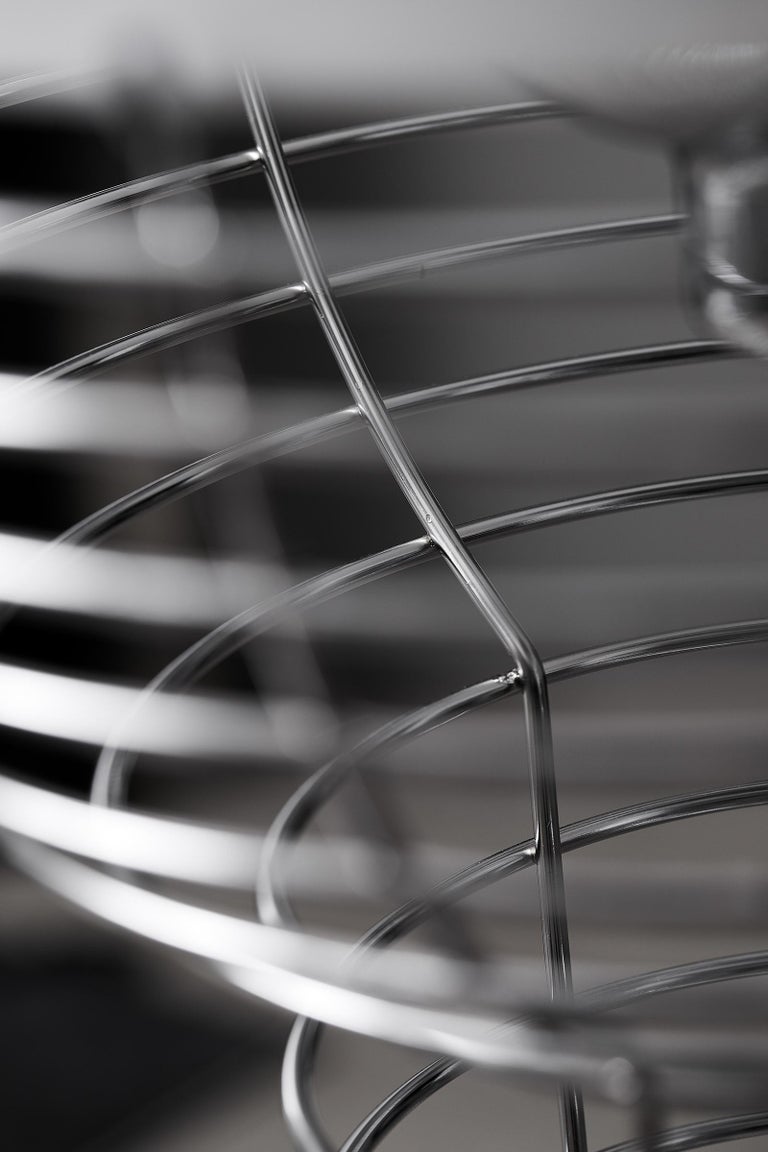 Wire Floor Lamp in White by Verner Panton For Sale at 1stDibs