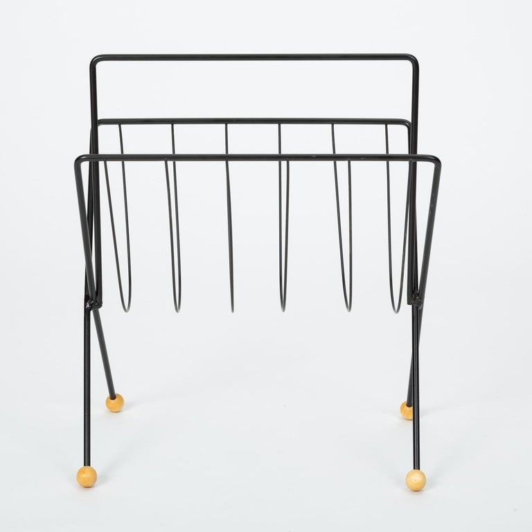 Wire Magazine Rack by Tony Paul at 1stDibs