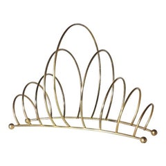 Wire Magazine Rack, circa 1960