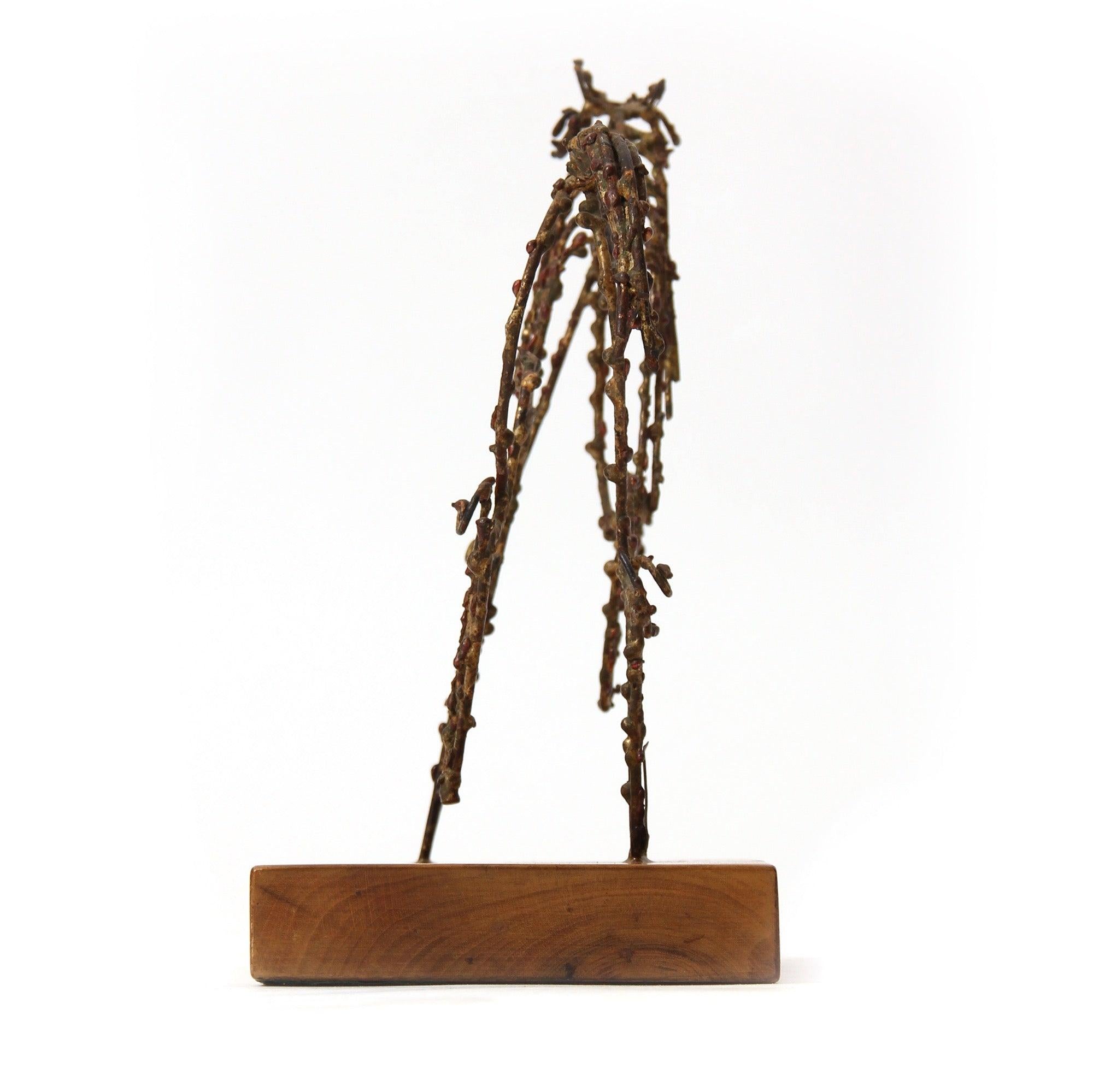 Wire Sculpture by Marcello Fantoni for Raymor In Fair Condition For Sale In Sagaponack, NY