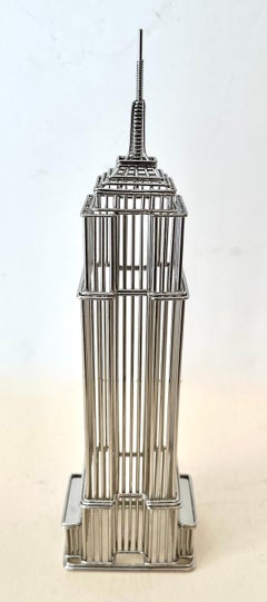 Wire Sculpture of the Empire State Building