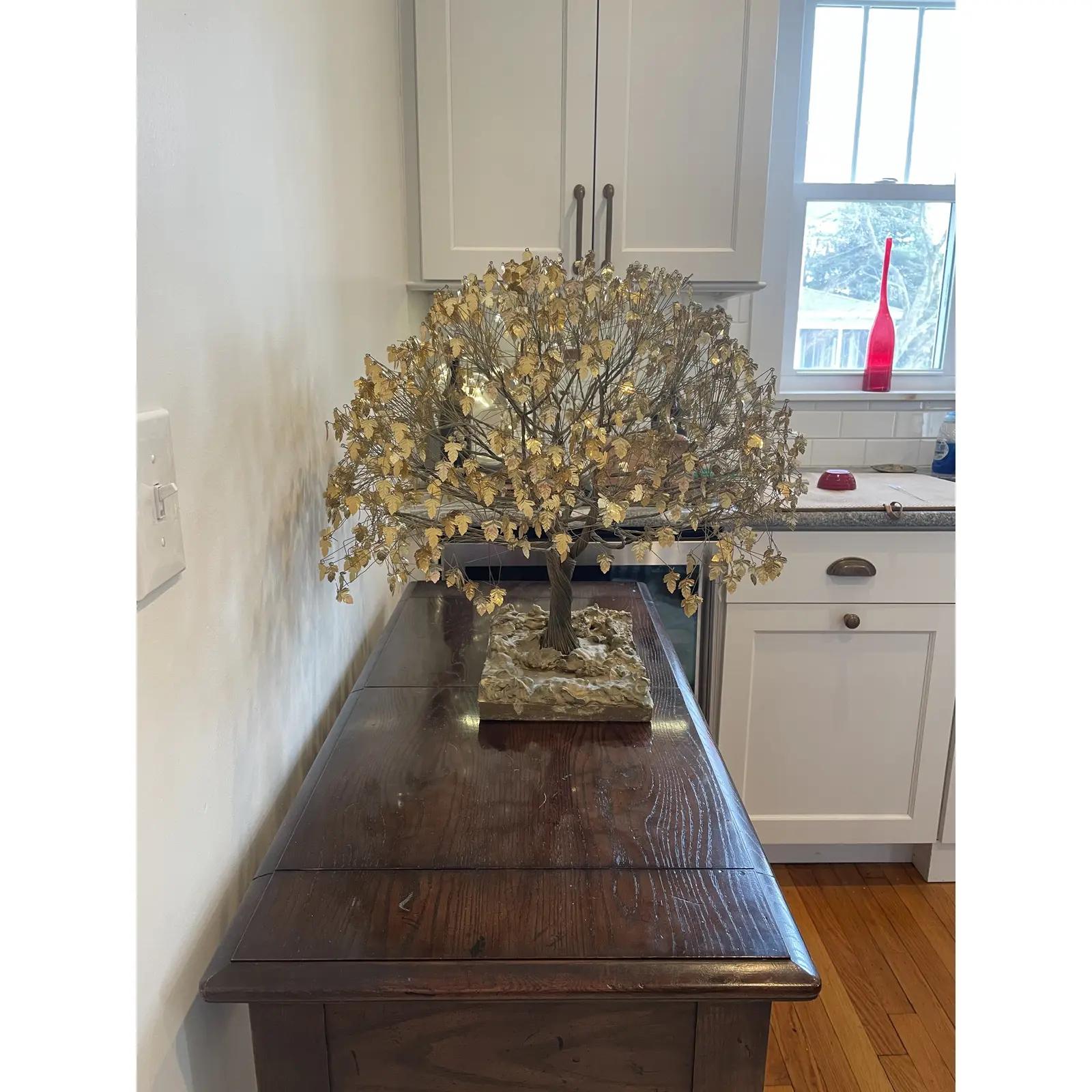 Wire Sculpture of Tree of Life In Good Condition In W Allenhurst, NJ
