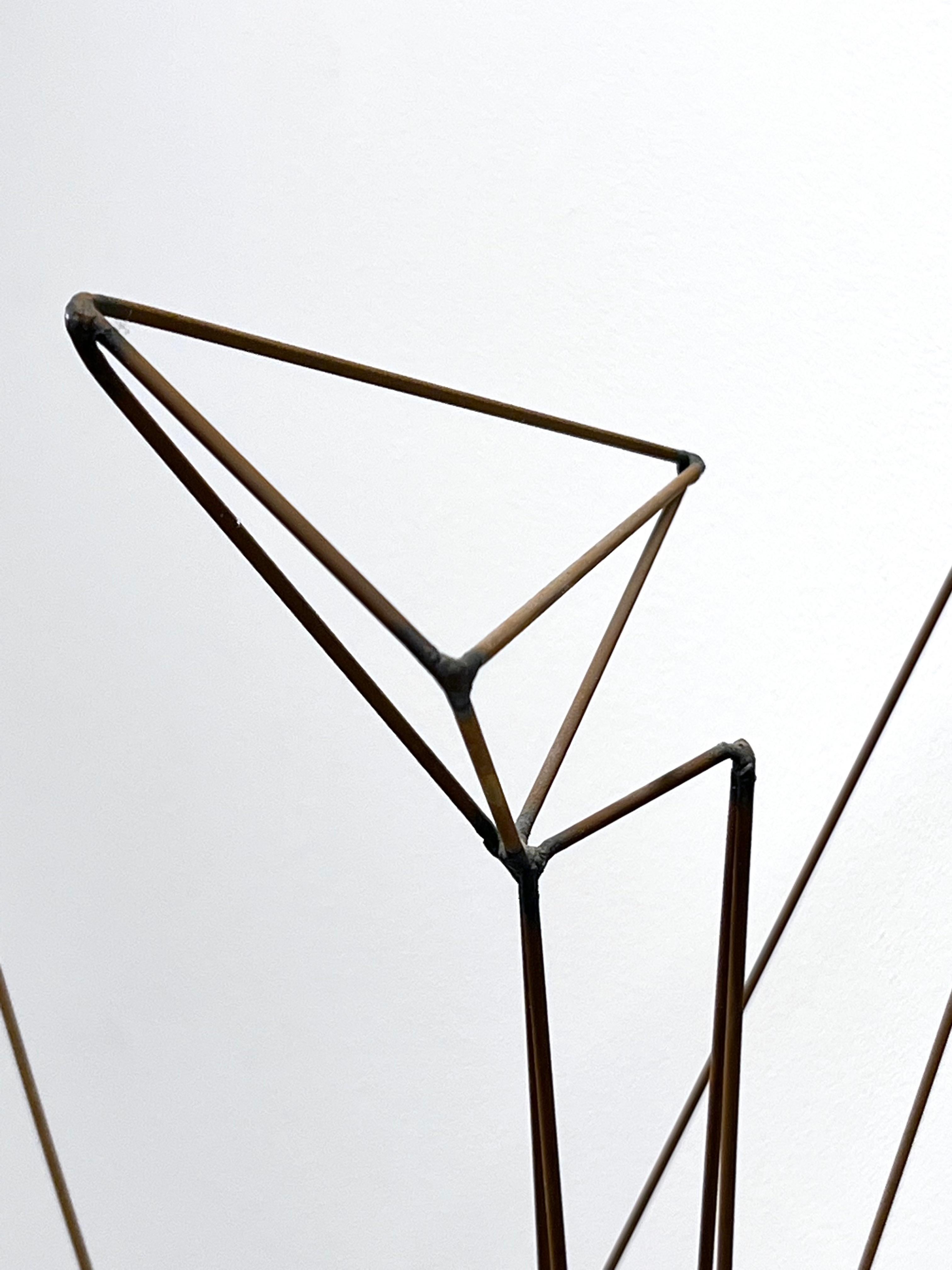 Wire Sculpture on Pedstal by Harry Bertoia 7