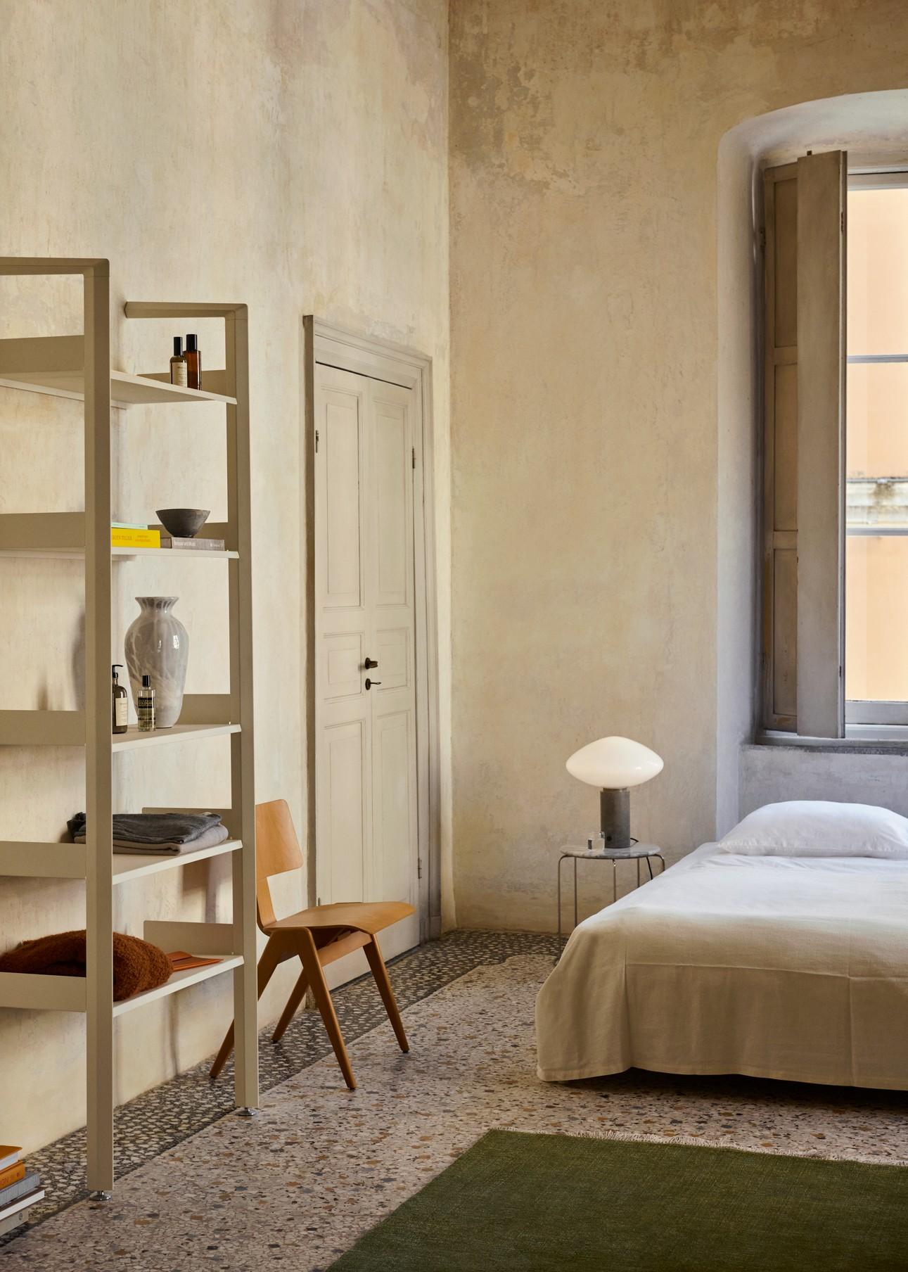 Sgabello Wire VP11, Acciaio lucidato a specchio/Bianco Carrara, di Verner Panton per AT&T in vendita 12