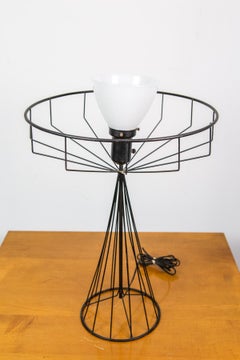 lampe de table "Wire" de Tony Paul pour The Elton Company:: années 1950:: États-Unis