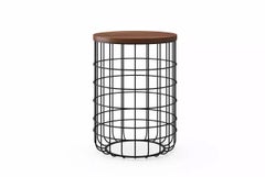 Wire Tall Side Table by Dare Studio