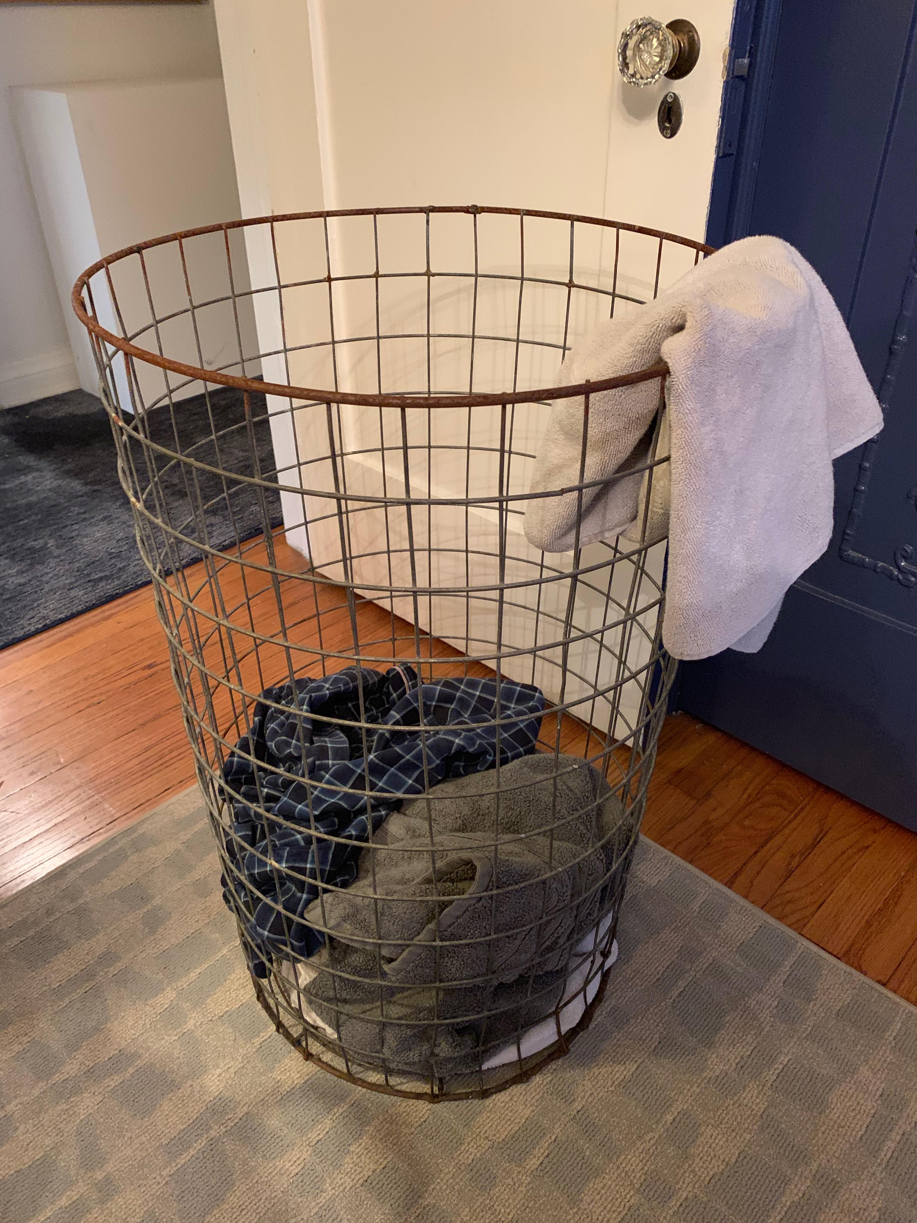 Industrial Wire Trash Can