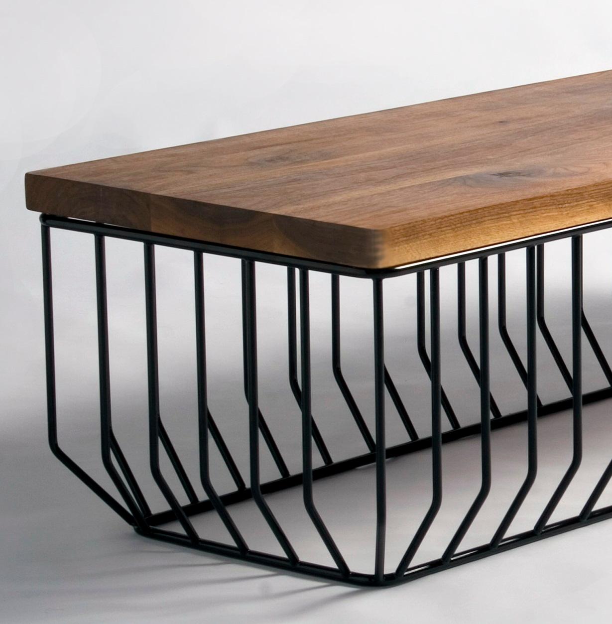 American Wired Bench by Phase Design For Sale