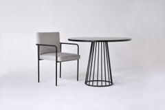 Wired Cafe Table by Phase Design, Flat Black