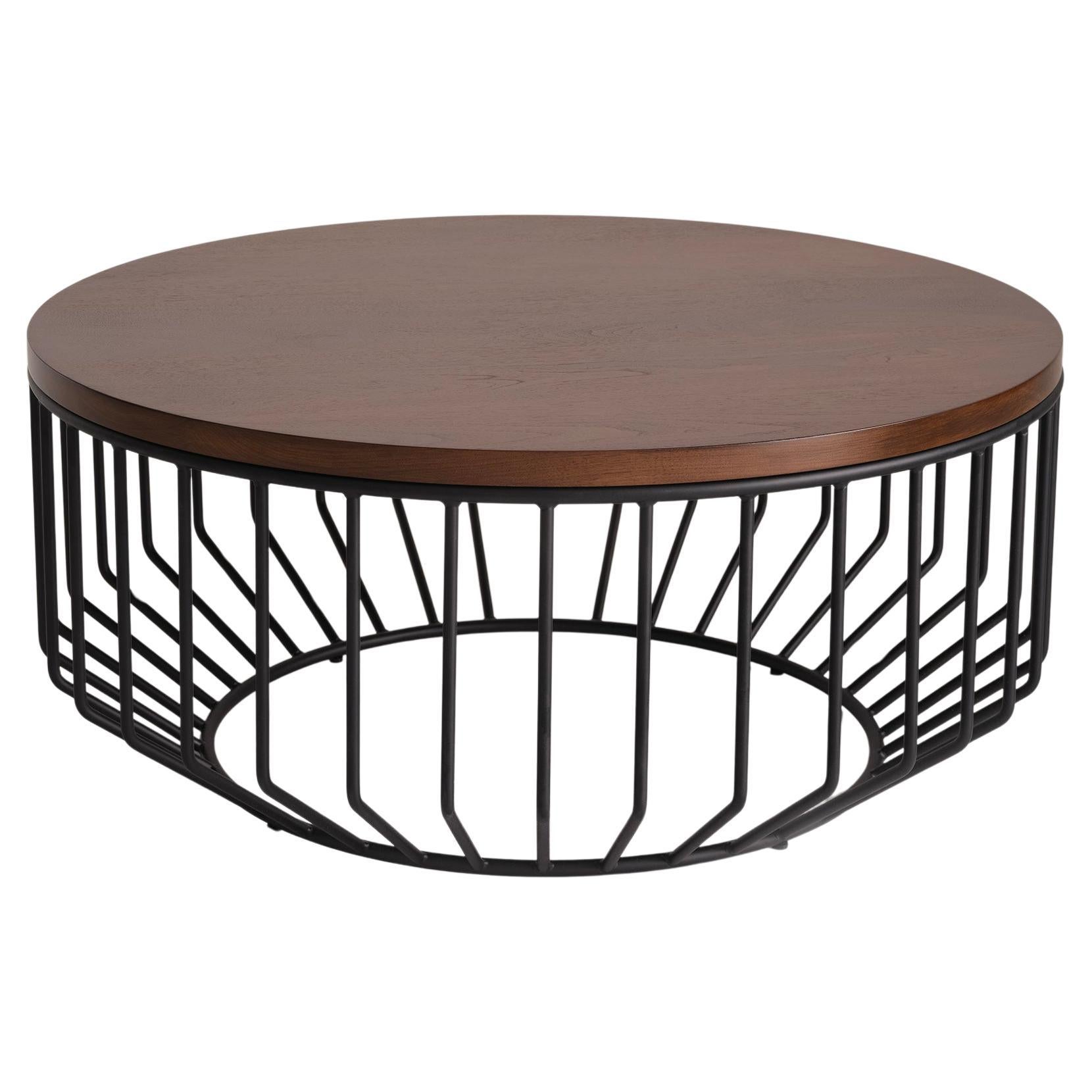 Wired Coffee Table- 32" by Phase Design, Flat Black