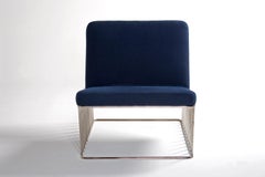 Wired Italic Lounge Indoor Chair by Phase Design
