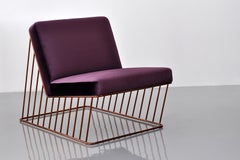 Sedia da interno Wired Italic Lounge di Phase Design