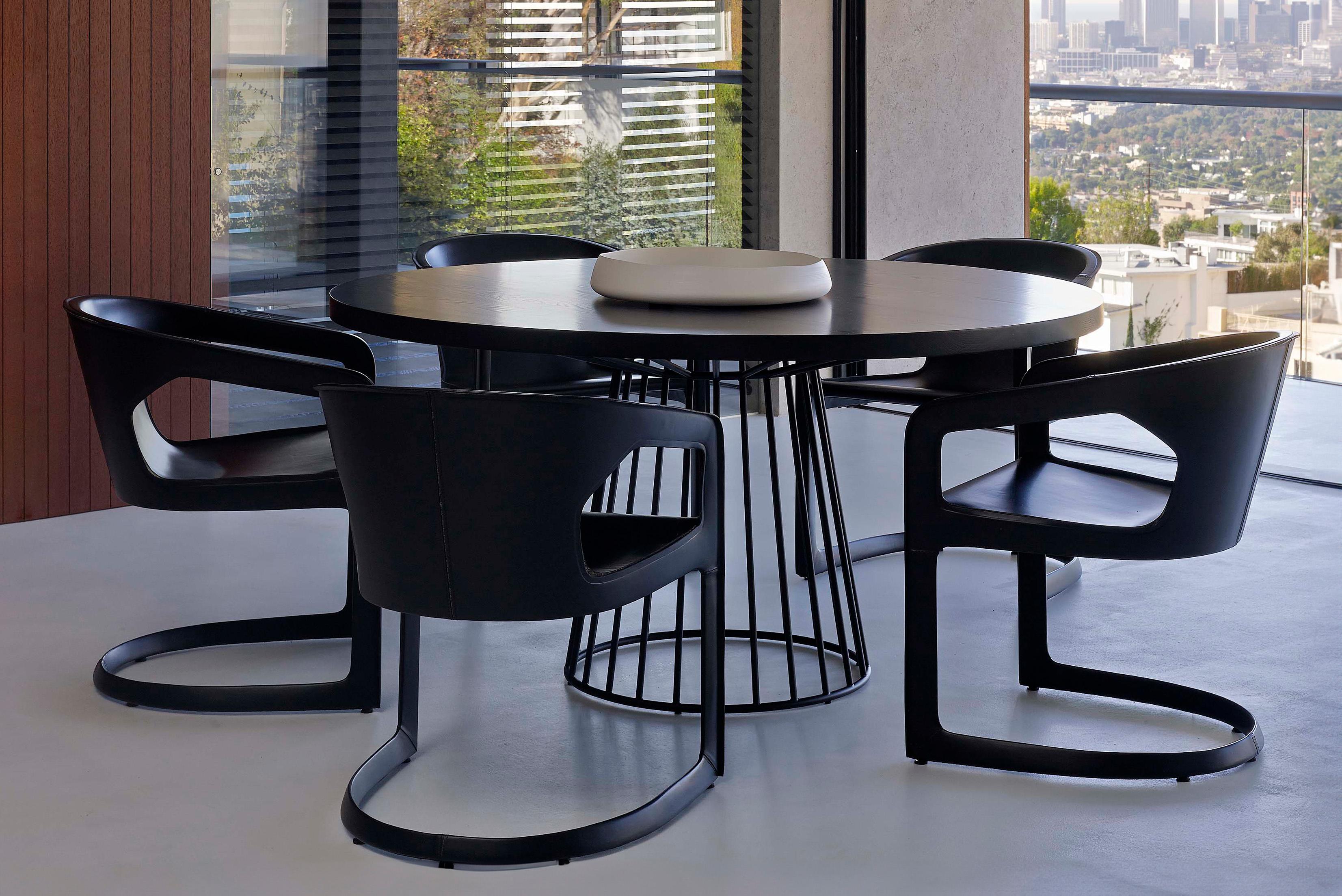Américain Grande table de salle à manger câblée par Phase Design en vente