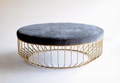 Wired Large Ottoman by Phase Design