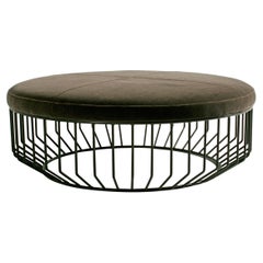 Wired Large Ottoman by Phase Design