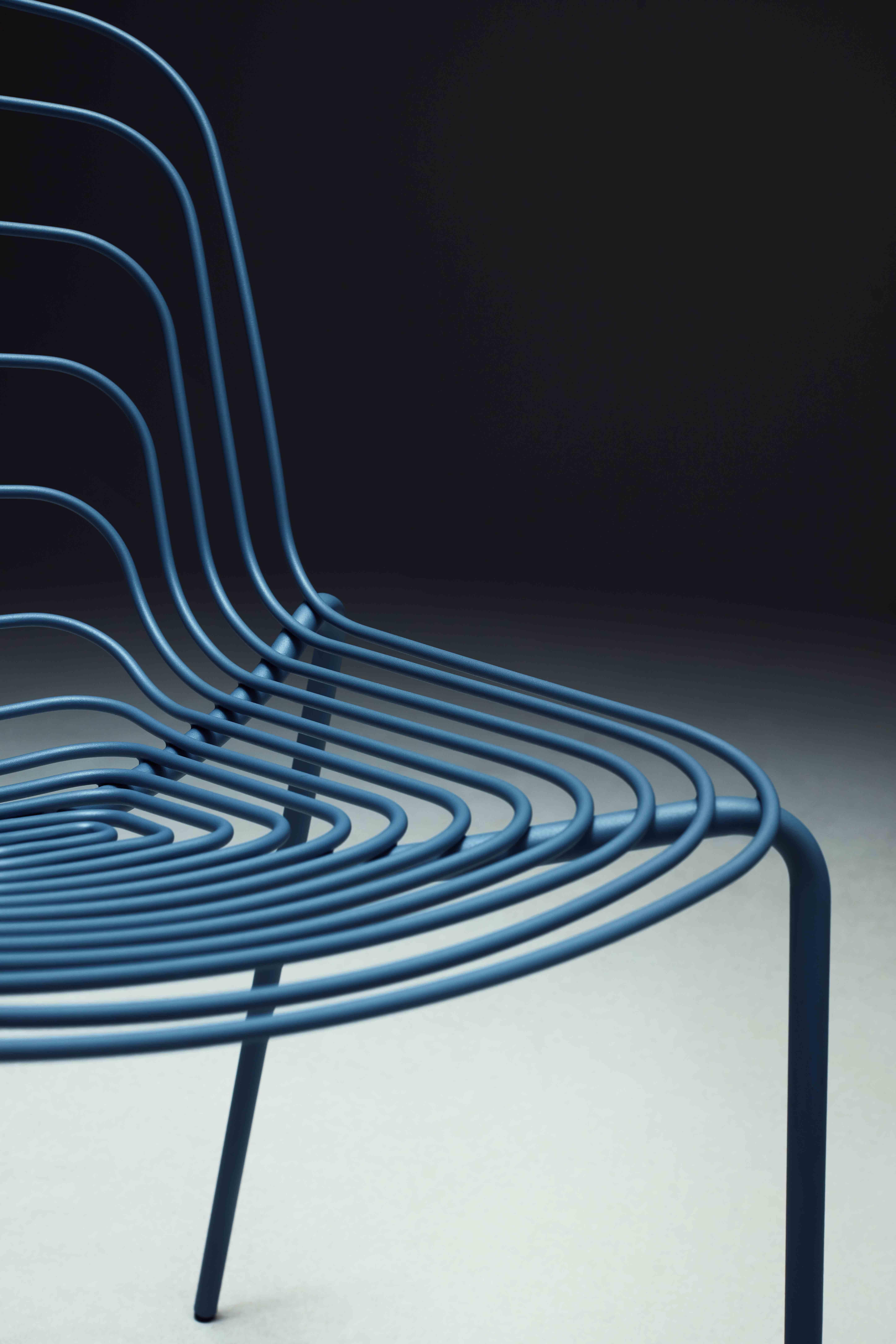 French Wired Outdoor Chair by Michael Young