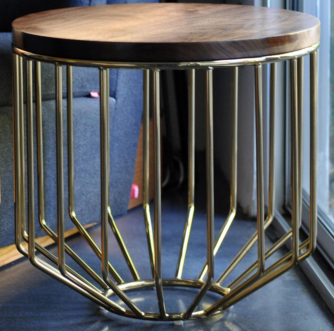 Modern Wired Side Table by Phase Design For Sale