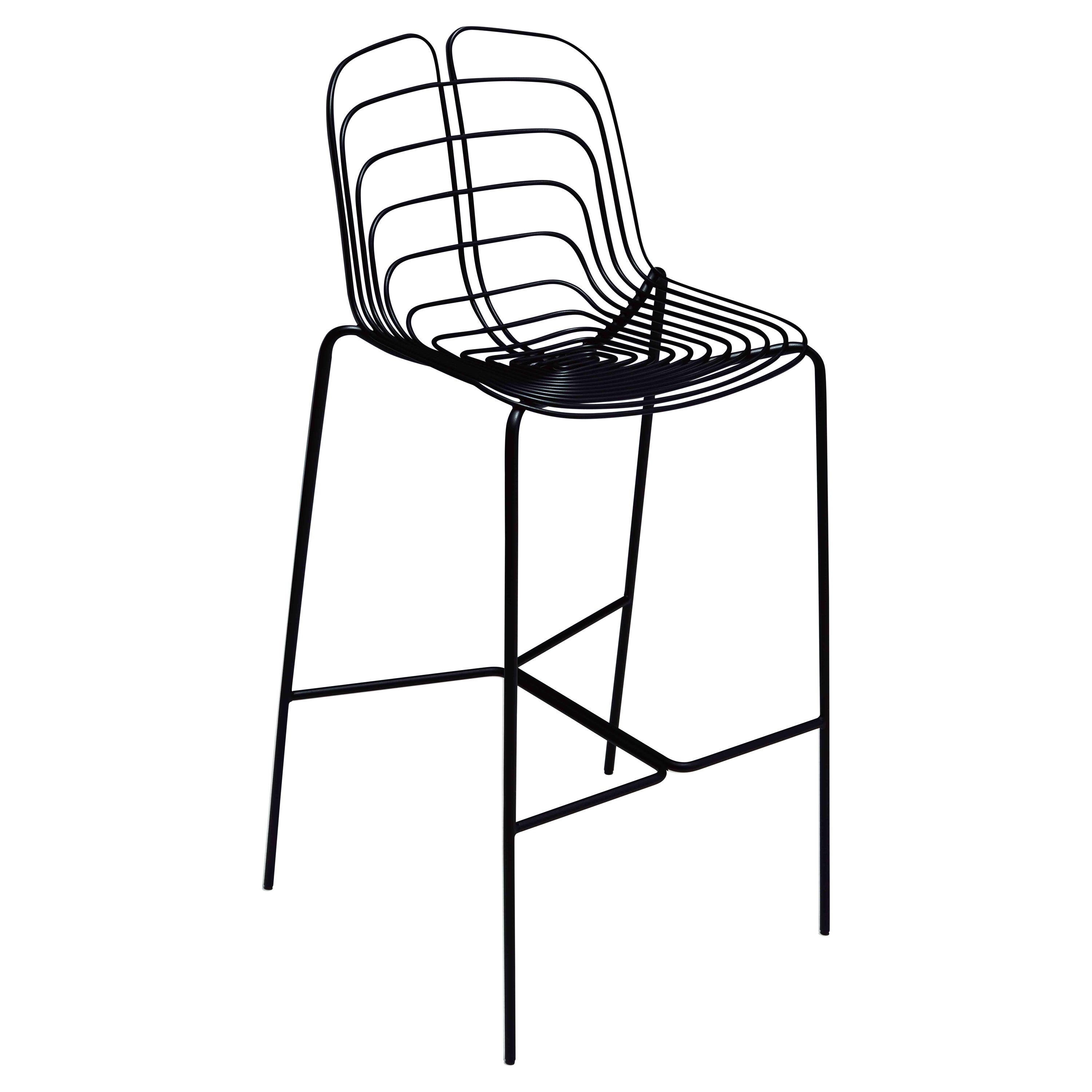 Verdrahteter Hocker von Michael Young