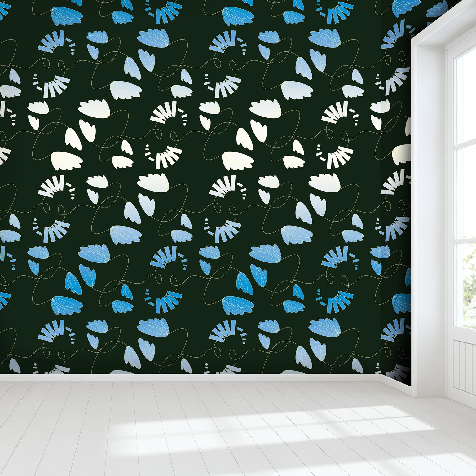 Contemporary Wired Wallpaper