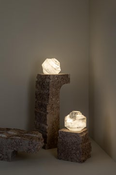 Wireless Cala Table Lamp by United Alabaster