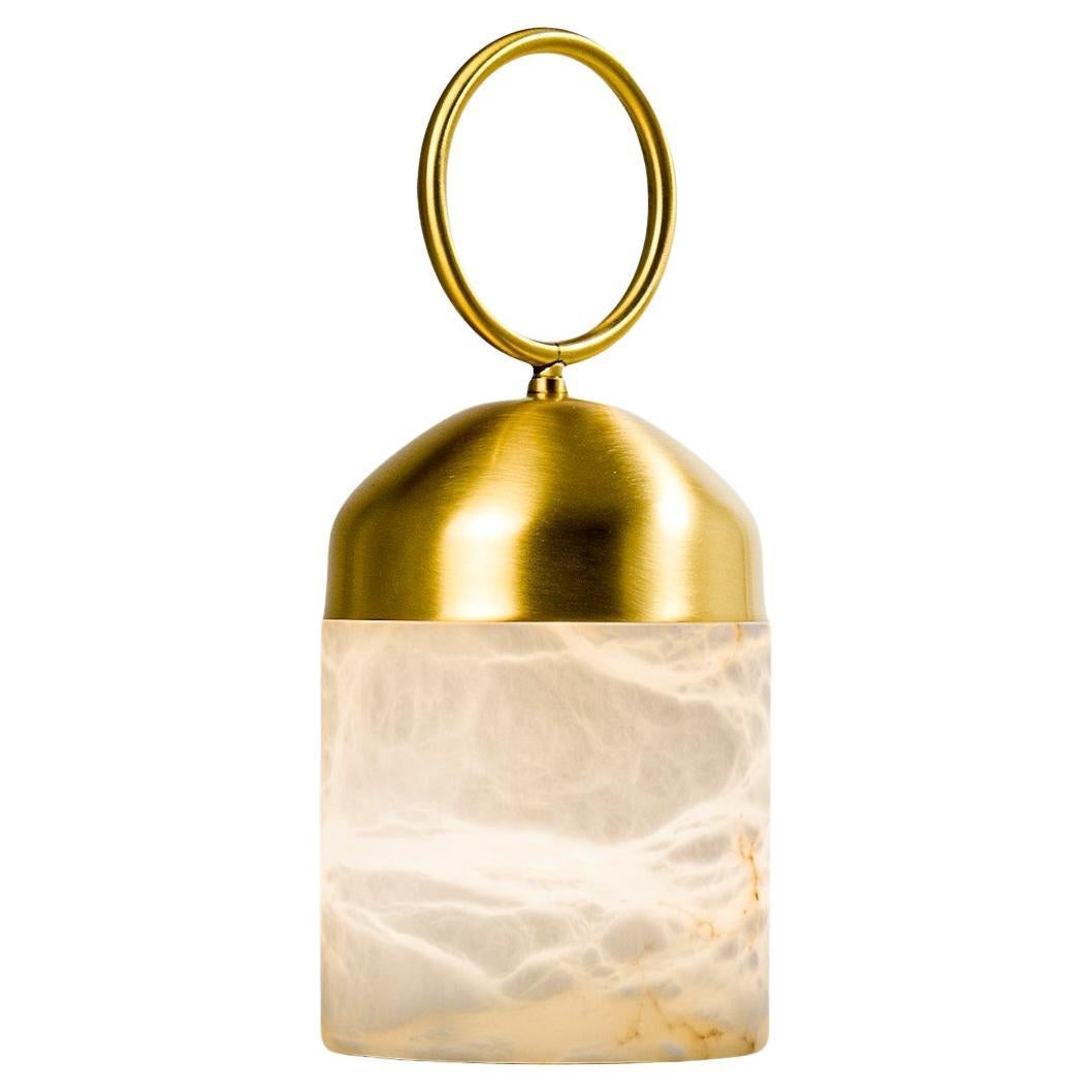 Wireless Glans Table Lamp by United Alabaster