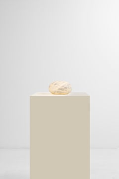 Wireless Oval Small Table Lamp by United Alabaster