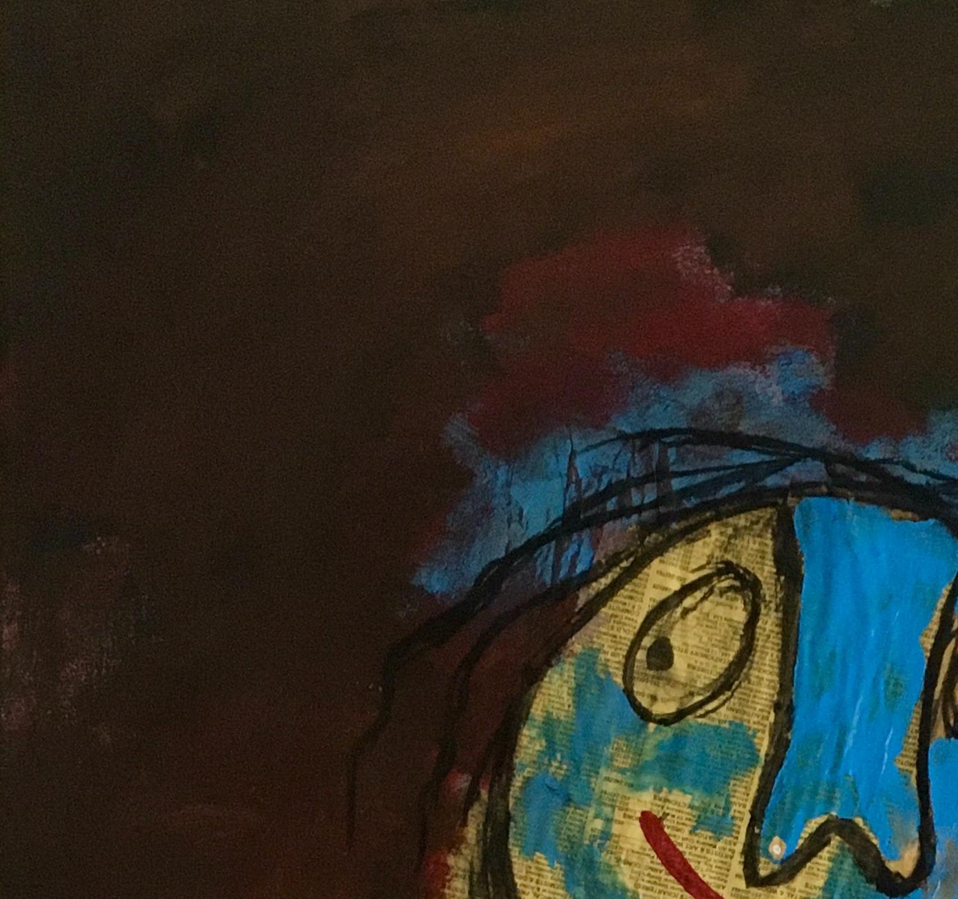 ADANNE - Portrait Painting Nero di Wisdom Uche