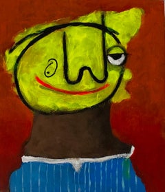 Passaporto 2 - 21° secolo, contemporaneo, figurativo, neo-espressionismo, moderno