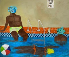 Post No Bill - Siglo XXI, Contemporáneo, Figurativo, Neoexpresionismo, Gente