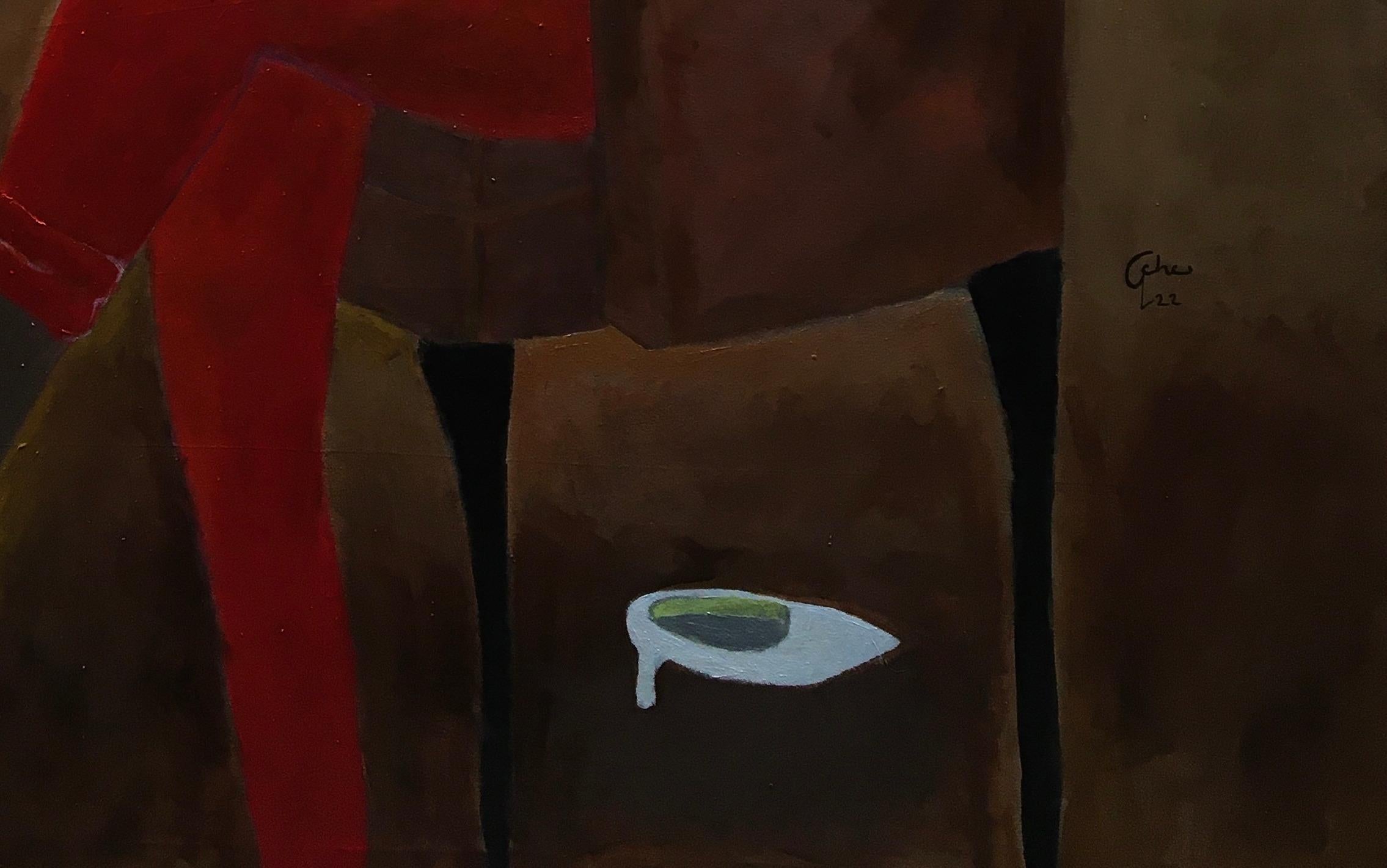 Senza titolo - Painting Neoespressionismo di Wisdom Uche