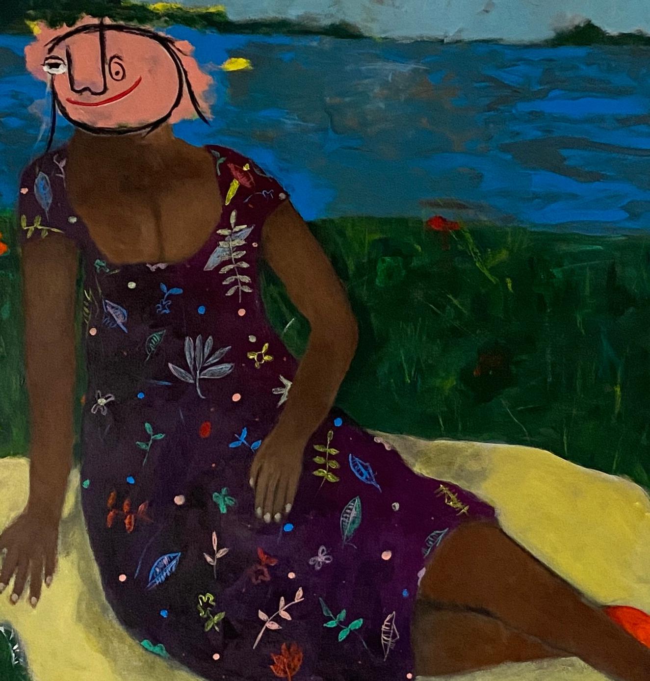 Shipping Procedure
Ships in a well-protected tube from Nigeria
This work is unique, this is not a print or other type of copy.
Accompanied by a Certificate of Authenticity.

About Artist
Wisdom Uche is a Neo-Expressionist artist. He was Born on