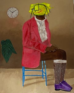 Untitled VII - 21ème siècle, Contemporain, Figuratif, Néo-expressionnisme, Funky