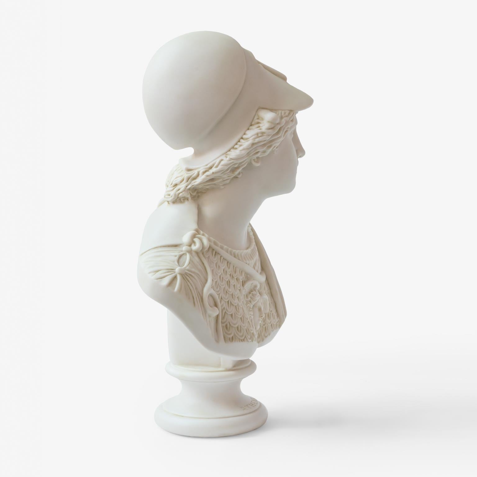 Wise Athena-Büste aus Compressed Marmor pulverbeschichtet 'Bursa Museum' Statue im Zustand „Neu“ im Angebot in İSTANBUL, TR