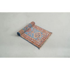 Wise Cosmos Mini Kazak Runner in Wool