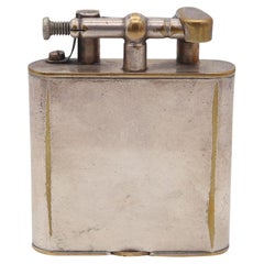 WISE & GREENWOOD Pre-Dunhill 1923 Art Deco Einzigartiger C Lift Arm Petrolleuchter, Art déco