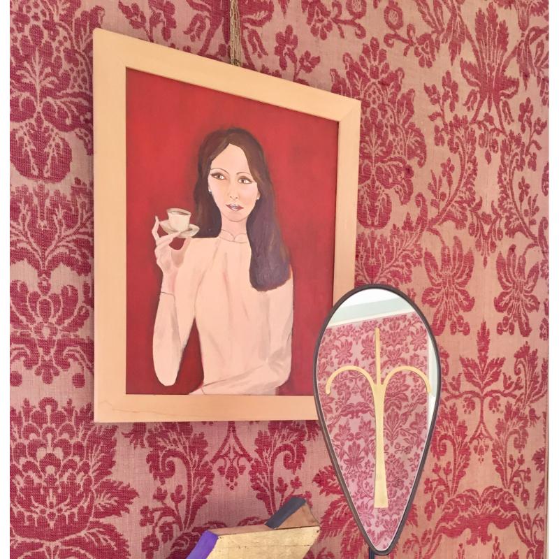 Contemporary Wise Mirror, Bikita by Colé Italia For Sale